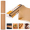Backpapier, Butcher Paper, 40 cm×15 m, Backpapier Zuschnitte, Metzgerpapier, Butterbrotpapier, Grillpapier, Öl- und Wasserfest, Butcher Paper BBQ, Roll-Box mit Sawtoothfür, für BBQ, Smoker, Backen