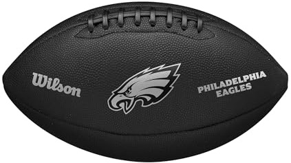 Wilson Pallone da calcio NFL Team Metallic Premiere, misura ufficiale, Philadelphia Eagles