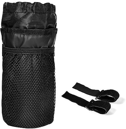 Mirweon Bicycles Cup Drink Holder Insulated Stem Bag Bike Storage Bike Water Bottle Holder Bag Bike Bag Handlebar Stem Bag