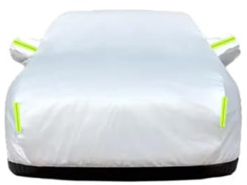 Toiumops Couverture De Voiture pour Volvo V60, Protection UV entièrement Couverte, Pare-Soleil imperméable, Neige, Pluie, Vent (Argent)