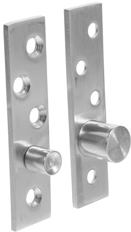 EXCEART 2pezzi Cerniera Pivotante in Acciaio Inox Gradi Cerniera per Porte Girevoli Design Moderno e Compatto