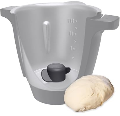 Wundermix - TeigMeister Kneteinsatz für Monsieur Cuisine | Mixmesser Ersatz zum Teig kneten, einfache Reinigung, Made in Germany, perfektes Monsieur Cuisine Zubehör