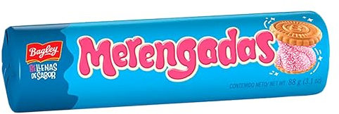 BAGLEY - Galletas Merengadas de Fresa 88g