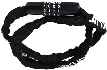 Fahrradschloss Hohe Sicherheit, Fahrradschloss Zahlenschloss mit 4 Stelligem Zahlencode, Fahrrad Zahlenschloss aus Gehärtetem Stahl, Bike Accessories Bicycle Lock für Tür, Tor, Zaun, Grill, Fahrrad