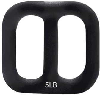 Boxhantel Handgewicht Ergonomische Hantel mit Rutschfestem Griff für Core Training Schattenboxen Fitness Aerobic Cardio- 2.5 Kg