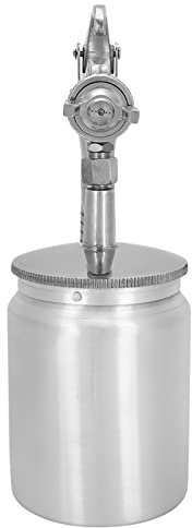 OEBUAFI Pistola a Spruzzo per Vernice Facile da Usare per Arte Ceramica, Materiale in Acciaio Inossidabile, Pressione di Esercizio 0,29 MPA, capacità Tazza 600 Ml
