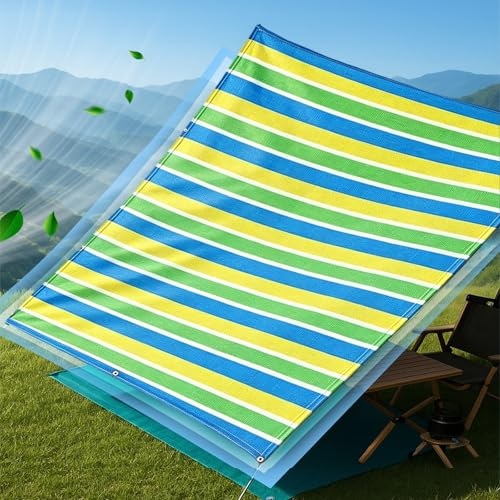 Rete Ombreggiante Tasso Di Ombreggiatura 99% HDPE Con Occhielli In Alluminio, Traspirante Anti-invecchiamento Isolante Termico for Cortile, Tetto E Piante Da Giardino Esterne(3.0x4.0m)