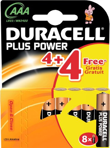 Duracell Battery Plus DUR AAA 4er+4 Promo