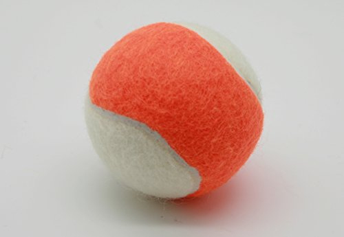 Price - zweifarbige Tennisbälle (12 Tennisbälle orange-weiß)