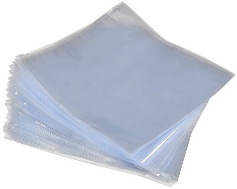 Schrumpffolienbeutel, 100 Stück, transparent, zum Verpacken von Seife und handgefertigten Produkten, Weihnachtsdekoration, 15,2 x 15,2 cm