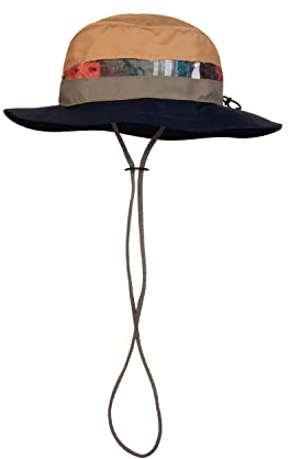 BUFF®| Kappe Explore Booney Männlich Weiblich Erwachsene Verstellbar, Komfortabel, UPF50 Schutz, Outdoor, Erkunden, Stretch, Abenteuer, S/M, Multi