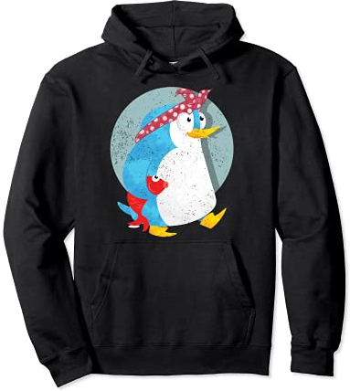 Stirnband Zoo Tierliebhaber Fisch Lustiges Bandana Pinguin Pullover Hoodie