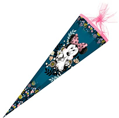 Schultüte / Zuckertüte / 85cm / eckig / Minnie Maus