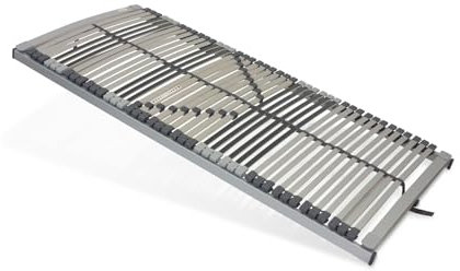 Lattenrost 75x200 cm - Nimbo NV - 44 Leisten - Sofort Einsatzbereit - 7 Zonen - Schulterkomfortzone - Fix