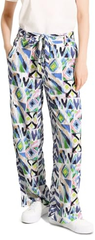 Cecil Bunte Print Hose
