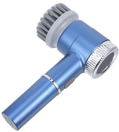 JEWEDECO Fregadora Eléctrica Inalámbrica Cepillo Eléctrico De Limpieza Mango Resistente para Cocina