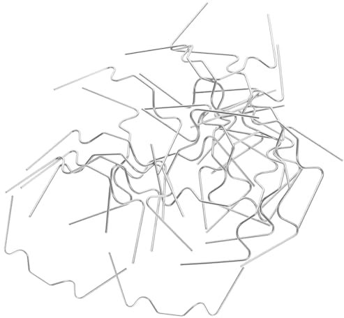 iplusmile 25stücke Verglasungsklammern Aus Fensterverglasungsklammern Gewächshaus-w-glasklammern Für Glasscheiben-befestigung Glasbefestigungsklammern Für Gewächshausteile