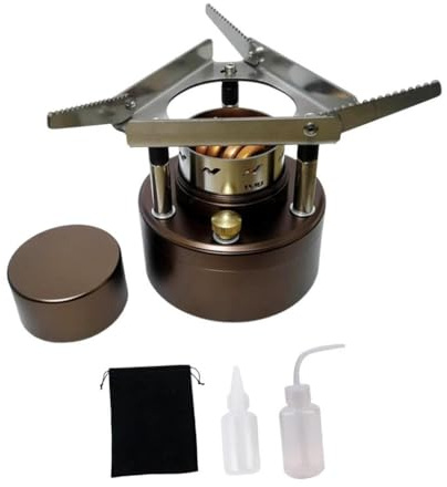 kowaku Portable Alcohol Burner with Wind for BBQ And Camping