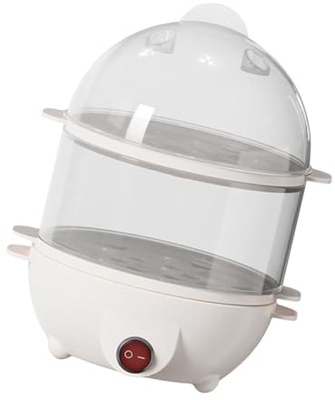 Auto Shutoff Electric Eggs Boiler 14 Eggs Capacity Steamer Omelet And Dumpling Cooker Portable Breakfast Maker Quick Boiled Maker