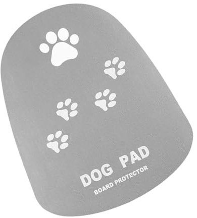 Hunde-Traktionspad – 46,6 x 56,6 x 0,5 cm, wasserdichte PVC-Matte, rutschfester Surfbrett-Griff, zuverlässiger Haustier-Stabilitätsschutz für Paddeln, Boote, Yachten, Skimboarden und Poolbereiche