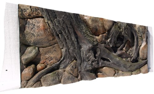 ABG089 Rückwand zum Aquarium und Terrarium 3D Amazonas 150x60 1-teilig bei Robizoo