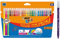 BIC Kids Filzstifte Set Kid Couleur, Fasermaler zum Malen in 24 auswaschbaren Farben, inkl. Neonfarben, im Karton Etui, ab 5 Jahre