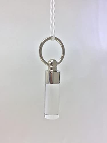 TENDICORDA PLEXIGLASS E ACCIAIO TENDA FIOCCO MODERNO FIOCCHI TENDICORDA POMOLI PER TENDE TENDIFILO BASTONE TENDA POMELLO ACCESSORI TENDAGGI TENDICORDE TENDE BASTONE PER TENDA (ACCIAIO LUCIDO)