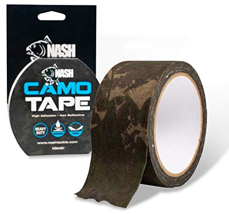 Nash Camo Tape 10m T3161 Klebeband Angelklebeband Camotape Klebe Band Paketband