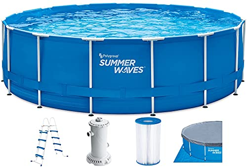 Summer Waves Frame Active Pool 457 x 122 cm mit Filterpumpe