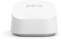 Like-New Amazon eero 6+ mesh wifi router - Supports internet plans up to a Gigabit, Coverage up to 1,500 sq. ft., Connect 75+ devices, 1-pack