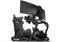 Trak Racer Flight Sim Mount Kit, verstellbare Joystick- und Gashebelhalterung für RS6 MK2, RS8 MK6, TR8, TR8 Pro, robuster Stahl für HOTAS, Steuerhorn und Pedale