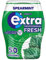 Extra Professional Fresh Spearmint Flavour Sugarfree Chewing Gum Bottle, 50 Dragees, For Fresh Breath