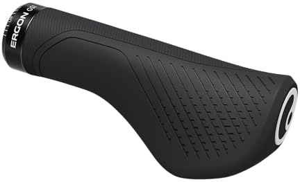 Ergon GS1 Evo Ergonomic Bike Grips – Comfort Wing Design, German Rubber, for Touring, Trail, E-Bike, and Fitness Riding