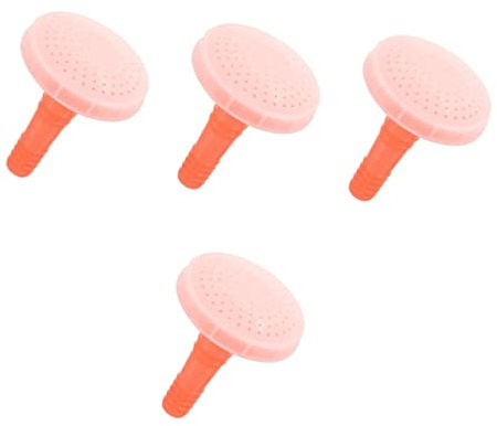 Happyyami 4 Stück Bewässerungsdüse Ersatz-sprinklerkopf Sprühauslauf Blumenbewässerungskopf Gießkannen-ersatzauslauf Rosenkopf Flaschenaufsatzbewässerer Plastik Klein Trinkbrunnen Kopf