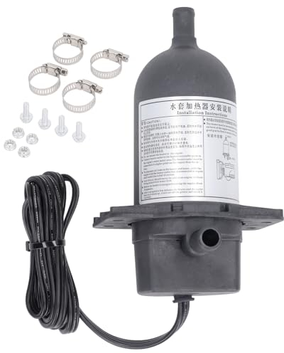 Préchauffeur de Liquide de Refroidissement de Moteur 1500W avec Thermostat, 240V, 0,5mpa, Déplacement de 2.5 à 5,7l, Améliore l'efficacité du Générateur