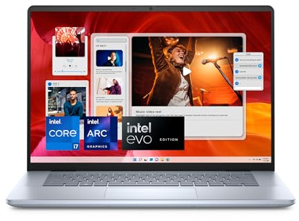 Dell Inspiron 16 Plus 7640 Laptop - 16-inch 16:10 2.5K (2560x1600) Display, Intel Core Ultra 7-155H, 16GB LPDDR5X RAM, 1TB SSD, Intel Arc Graphics, Windows 11 Pro, Onsite & Migrate Service- Ice Blue