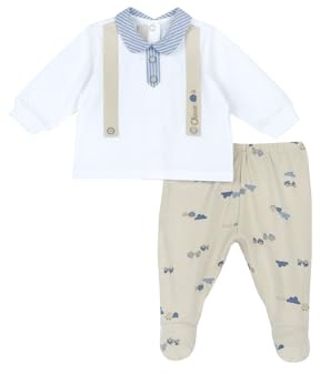 Chicco, Completo Neonato, Coprifasce e Ghettine in Morbido Cotone, Ideale per Primavera e Autunno, Idee Regalo Nascita, Designed in Italy, Abbigliamento Neonato 0-24 Mesi