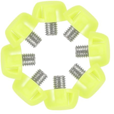 HONMEET 8stücke Fußballschuh Spikes Ersatzstollen Für Sport rutschfeste Stollen Für Sprint Und Outdoor-aktivitäten Für Training Und Wettkampf