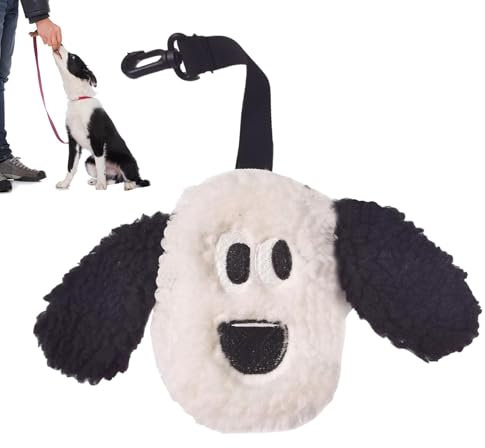 Buerfu Hundekotbeutelhalter – Hundekotbeutelhalter mit Reißverschluss, nachfüllbarer Hundekotbeutelhalter, multifunktionaler Hundetasche, Hundekotbeutelspender für den Außenbereich