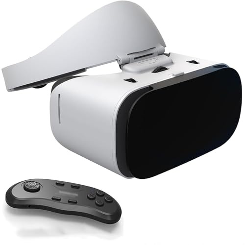 Gafas De Realidad Virtual con Diadema Elástica Ajustable, Casco Universal 3D VR For Niños Y Adultos, Gafas HD For Películas, Juegos Y Teléfonos, For Pantallas De 4,7 A 7,1 Pulgadas.(B01)