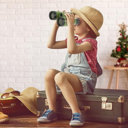 ZoraYorce Binocolo portatile per bambini, pieghevole, professionale, pratico, per viaggi, caccia, escursionismo, telescopio