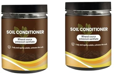 Soil Activator for Plants,Soil pro activator for Plants,Organic Soil Activator & Plant Fertilizer,for Garden Soil,Potting Mix and Seedling Compost, Liquid Fertilizer for Indoor & Outdoor (2pcs)