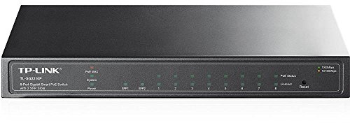 TP-Link Netzwerk-Switches TL-SG2210P , Schwarz, Format standard