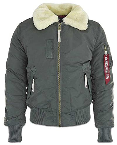 Alpha Industries Herren Jacke Jacke Injector III, Grau (Greyblack 136), X-Large