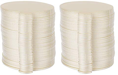 200 Pcs Or Gâteau Fond En Carton Tambour Pizza Tarte Plateau Rond Desserts Pad Base Fournitures De Cuisine