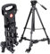 VX-600 Photographie Trépied Dolly, 3 Pliable Trépied Dolly Wheels Supports de Jambe Réglables Supports Compatibles pour Appareils Photo Caméscope et Équipement D'éclairage