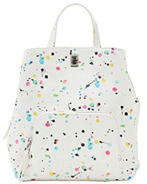 Desigual Damen Back_neon Art_sumy BACK NEON ART SUMY MINI 1001 RAW, Weiß, Einheitsgröße EU
