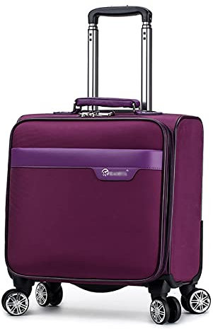 GOTYKE Laptoptasche auf Rädern Business Laptop Rollkoffer - Großer Stauraum - 4 Räder Laptop Rollkoffer Business Koffer Handgepäck Pilotenkoffer Rollwagen (Farbe: F)