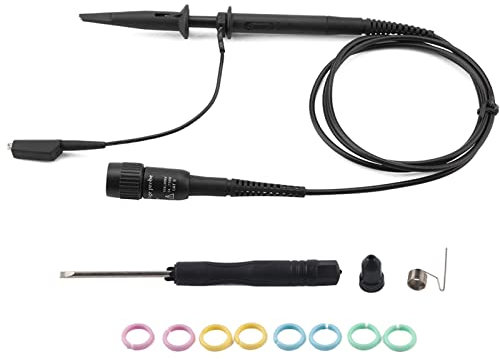 XTevu IP2220 200MHz Universal Test Lea Kit Oscilloscope Probe Accessories with BNC Clip Probes and Minigrabber Test Leas