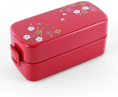 Lunc Boxes Scatola da Pranzo Stile Single-Deck, Forno a microonde, Scatola da Pranzo separata con Posate e Borsa da Pranzo per Studenti e Adulti, La Soluzione Lunc in Stile Bento o